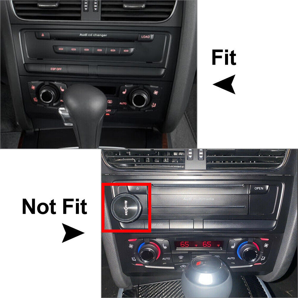 Passend für Audi A4 B8 A5 Q5 B7 2009-16 Radio Blenden Rahmen Zierblenden Abdecku