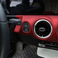Passend für Mercedes Benz B W247 Rot Blende Klima Mittelkonsole Cockpit Cover