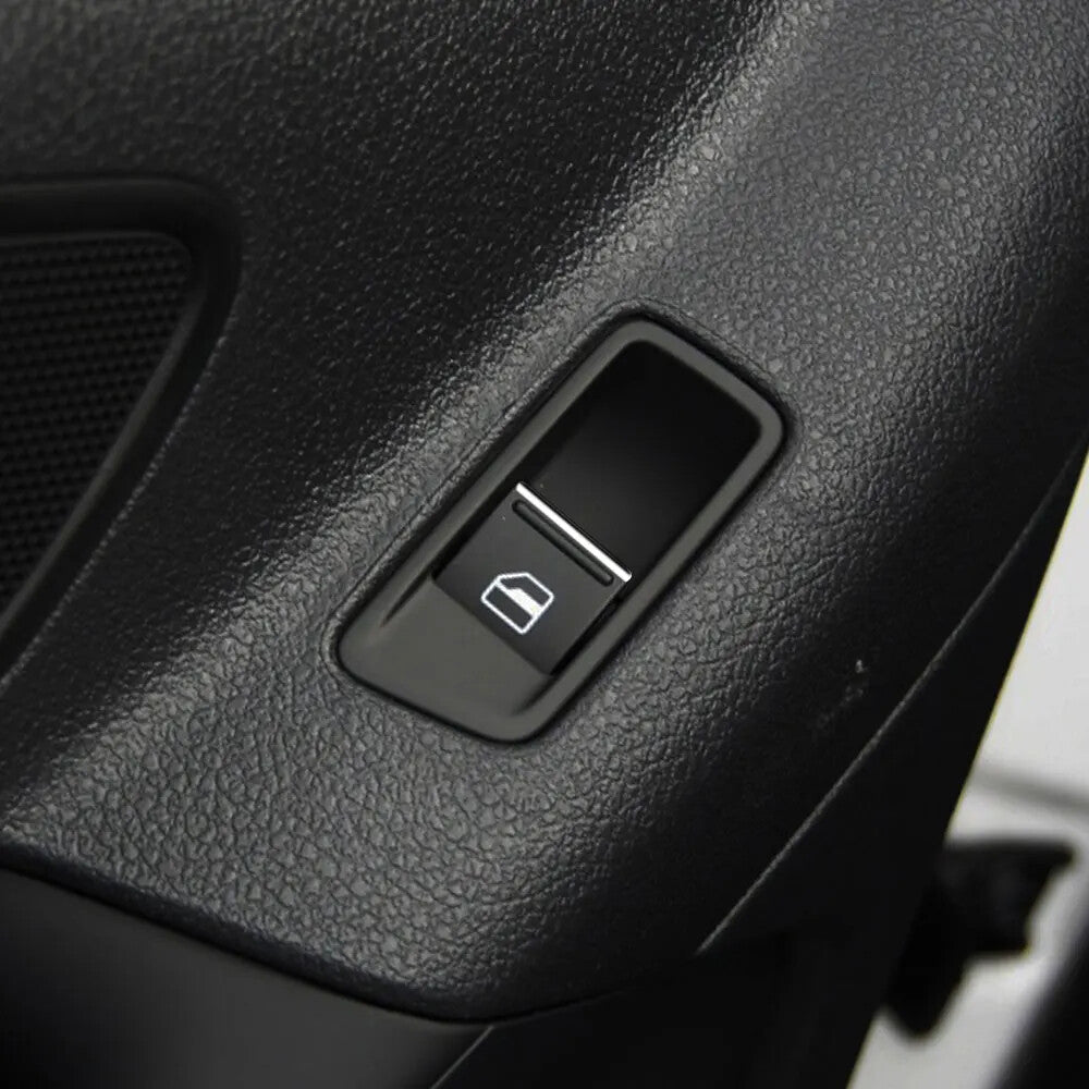 Passend für Skoda Octavia Fabia Fensterheber Kanten Silber Blenden