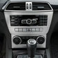 Passend für Mittelkonsole Edelstahl Radio Abdeckung Blende Passend Für Mercedes Benz W204