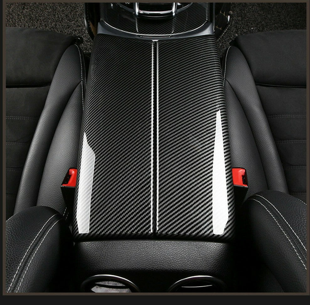 Passend für Mittelkonsole Aufbewahrungsbox Armlehne Blende Passend Für Mercedes Benz W213