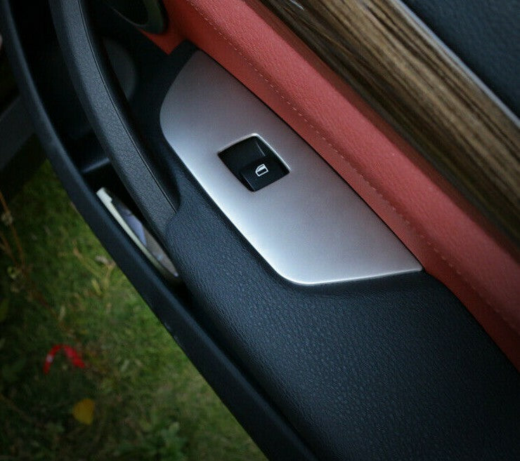 Passend für BMW E84 X1 Fensterheber Rahmen Blenden aus Edelstahl Abdeckungen