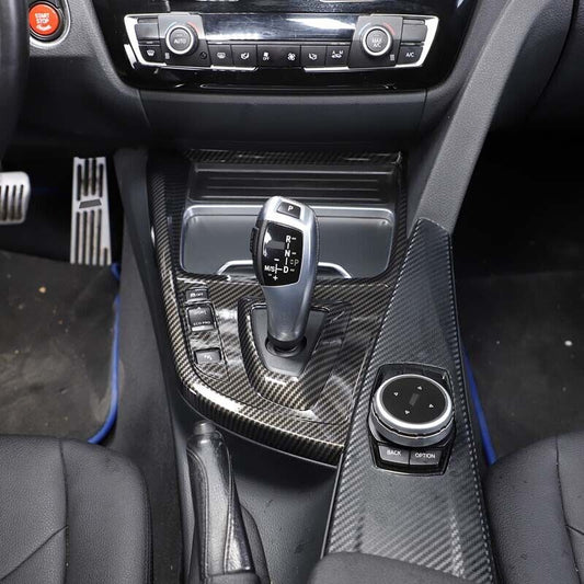 Passend für BMW 3er F30 2013-2015 Mittelkonsole Blenden Abdeckung Carbon