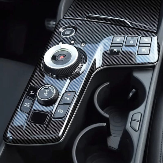Passend für Kia Sportage NQ5 2022-23 Mittelkonsole Blenden Abdeckungen Carbon