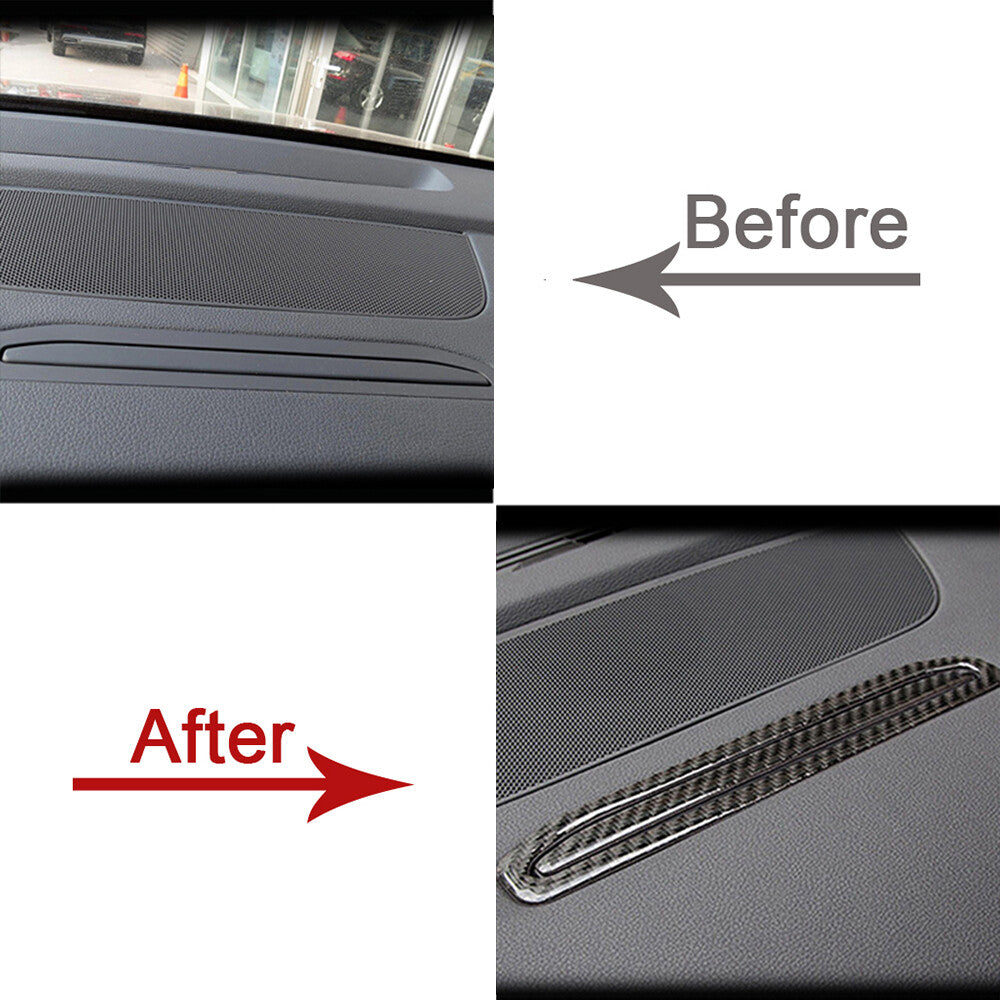 Passend für Audi Q7 4M Cockpit Display Blenden Abdeckung Rahmen