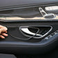 Passend für Mercedes Benz W205 GLC Türgriffrahmen Blenden Carbon Zierrahmen