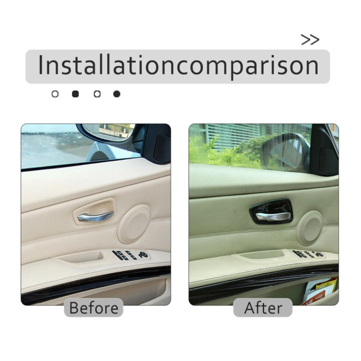 Passend für BMW E90 2005-2012 Türgriff innen Blenden