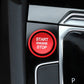 Passend für Start Stop Ring Abdeckung Alu Rot Passend Für VW Golf 7 Passat B8