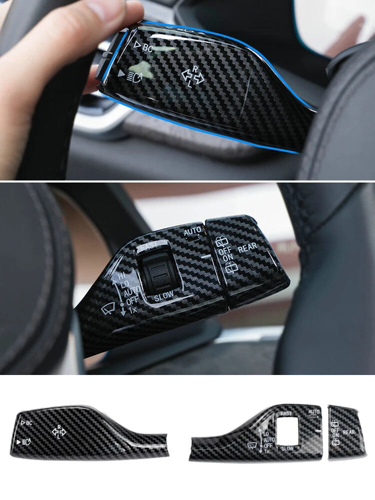 Passend für BMW X5 X1 X2 X3 X7 Lenkrad Schalter Blenden Carbon