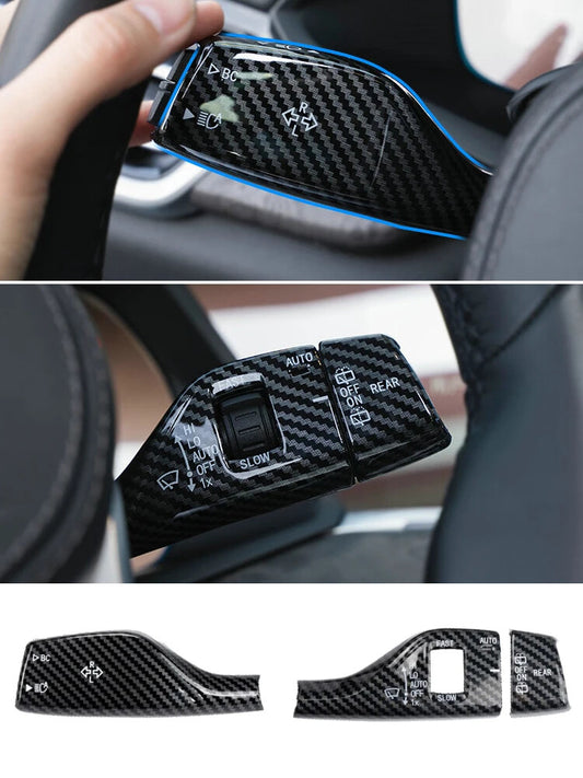 Passend für BMW X5 X1 X2 X3 X7 Lenkrad Schalter Blenden Carbon