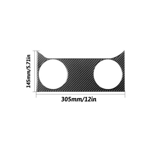 Passend für Ford Mustang 05-09 Mittelkonsole Lüftung Blenden Abdeckung Carbon