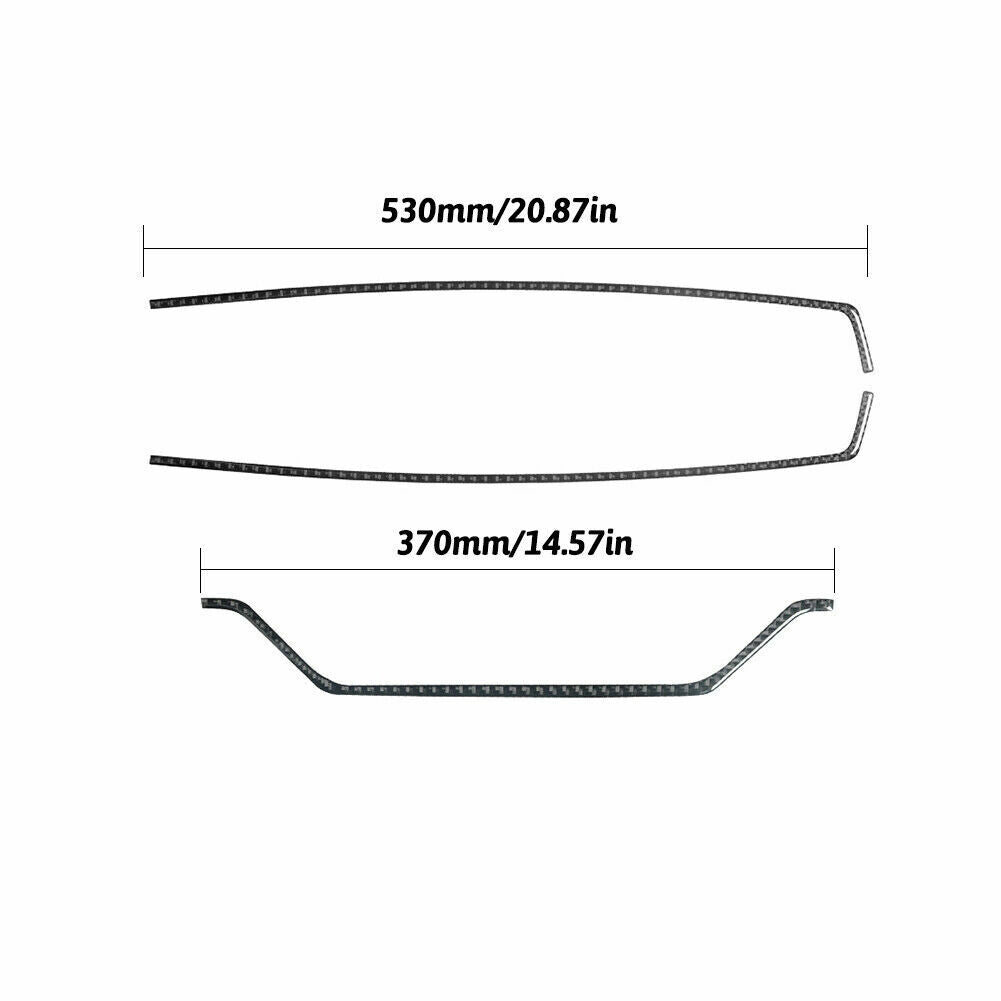 Passend für Ford Mustang Konsole Blende Rahmen Zierblende Abdeckung
