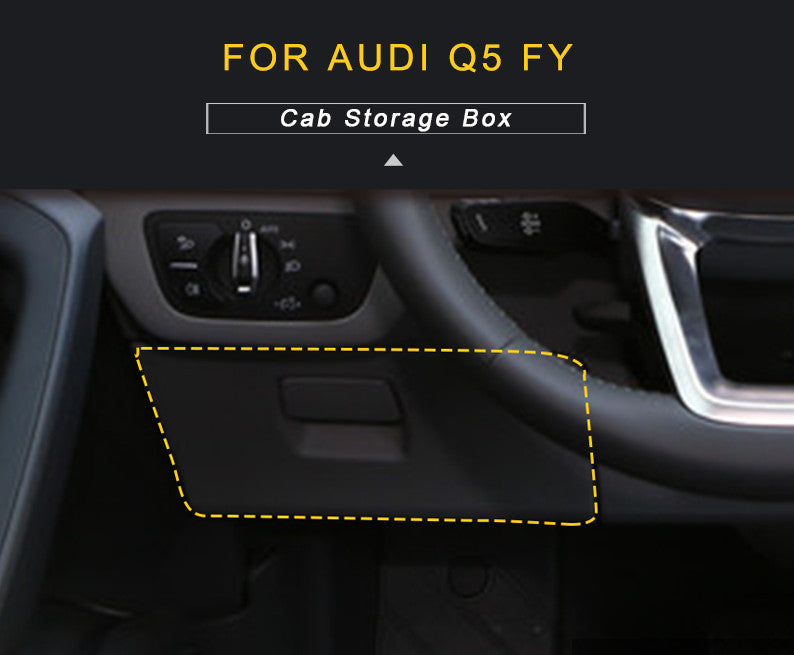 Passend für Audi Q5 FY 2017-22 Griff Blende Abdeckung Rahmen Silber