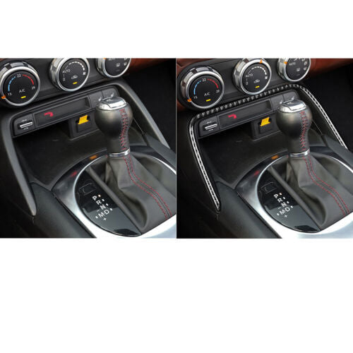 Passend für Mazda MX-5 2016-2020 Mittelkonsole Blenden Abdeckung Carbon