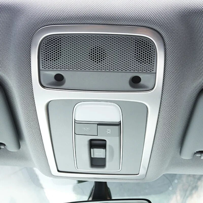 Passend für Audi A3 8V 2013-19 Konsole Oben Blende Abdeckung Rahmen Silber