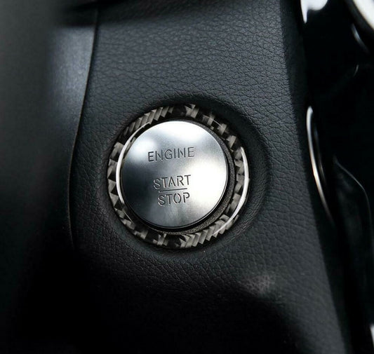 Passend für Mercedes Benz A B C E S GLA GLC GLE GLS GL Carbon Start Stop Blende
