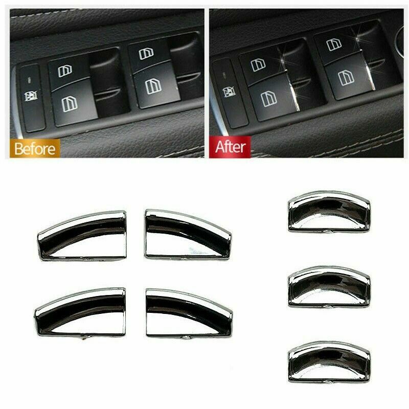 Passend für Mercedes C E GLK Fensterheber Blenden Rahmen Zierblenden Abdeckung