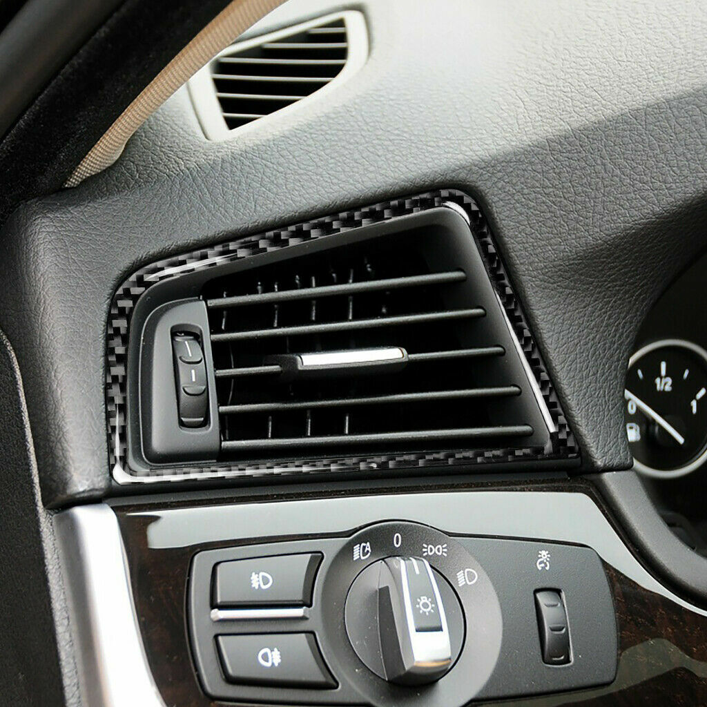Passend für BMW 5 F10 Lüftungsdüsen Zierblenden Rahmen Blenden Carbon