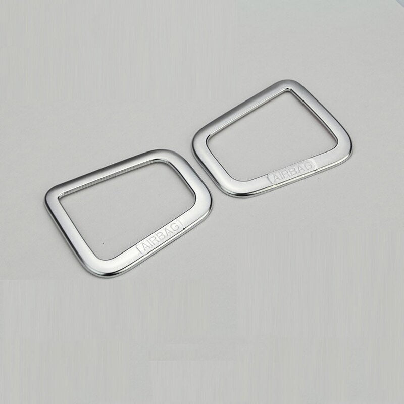 Passend für Land Rover Discovery 4 Range Rover Lüftung Blenden Rahmen Silber