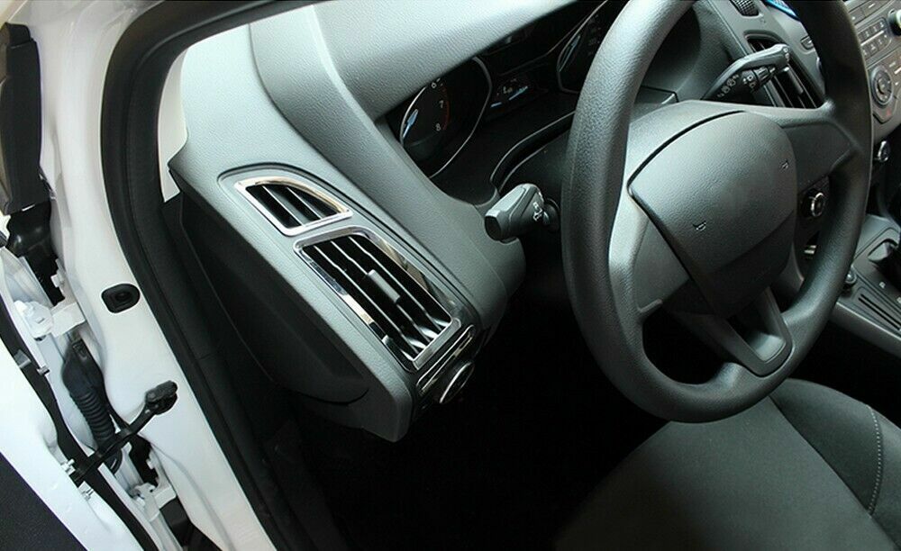 Passend für Ford Focus 3 4 Blende Abdeckung Lüftungsrahmen Chrom