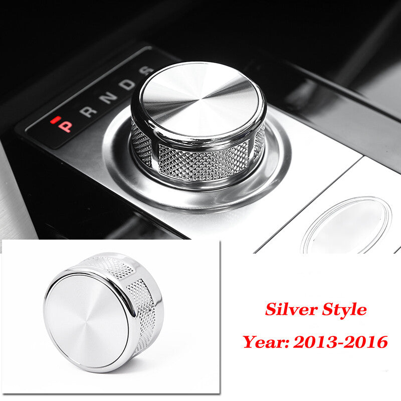 Passend für Land Rover Discovery Range Rover Multimedia Blende Rahmen Silber