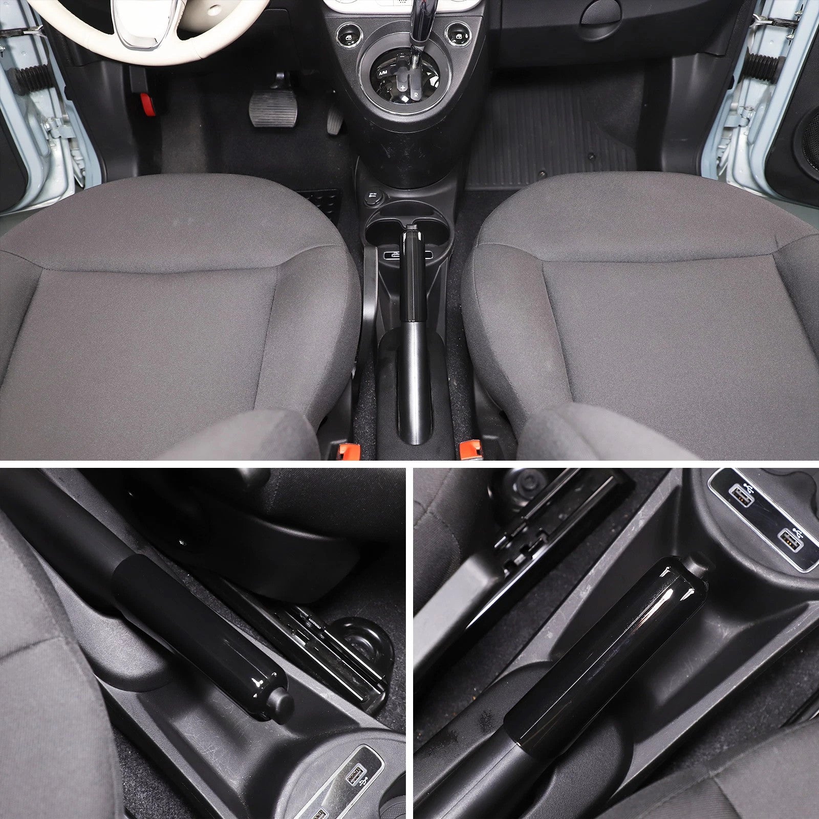 Passend für Fiat 500 2007-2025 Handbremse Blende