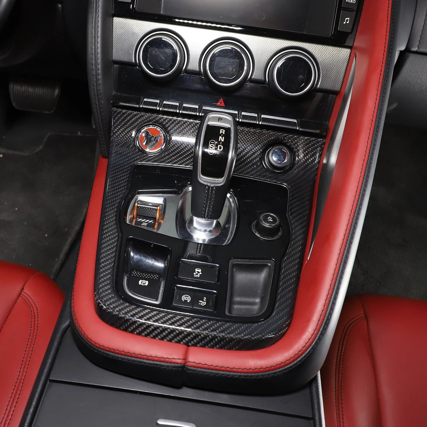 Passend für Jaguar F Type X152 2013-2022 Mittelkonsole Blende