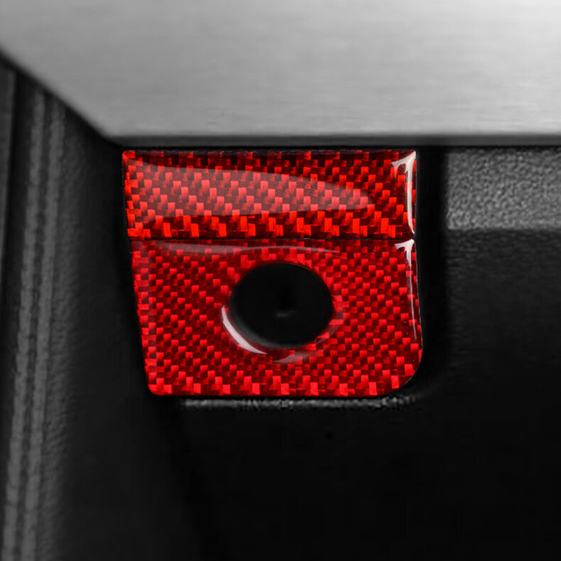 Passend für Ford Mustang 2015-21 Handschuhfach Blenden Abdeckung Rahmen