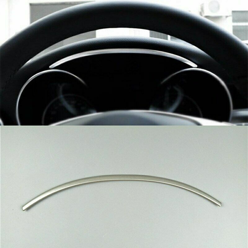 Passend für Mercedes Benz C Class W205 GLC Tachoblende aus Edelstahl Tacho Rahmen