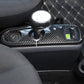 Passend für Smart Fortwo 451 Mittelkonsole Blenden Abdeckung Carbon