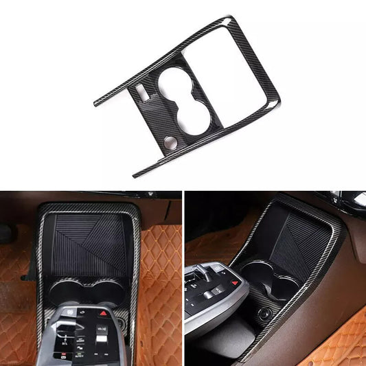 Passend für BMW X1 U11 Mittelkonsole Blende Rahmen Zierblende Carbon Cover