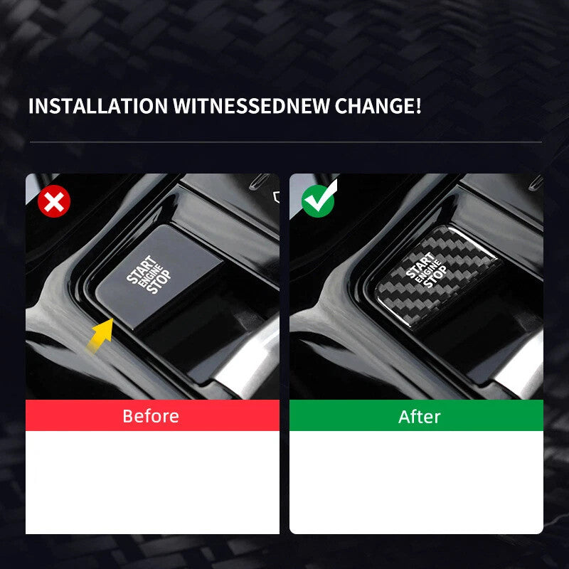 Passend für Bmw 5 7 G60 G70 2024 Start/Stop Blende