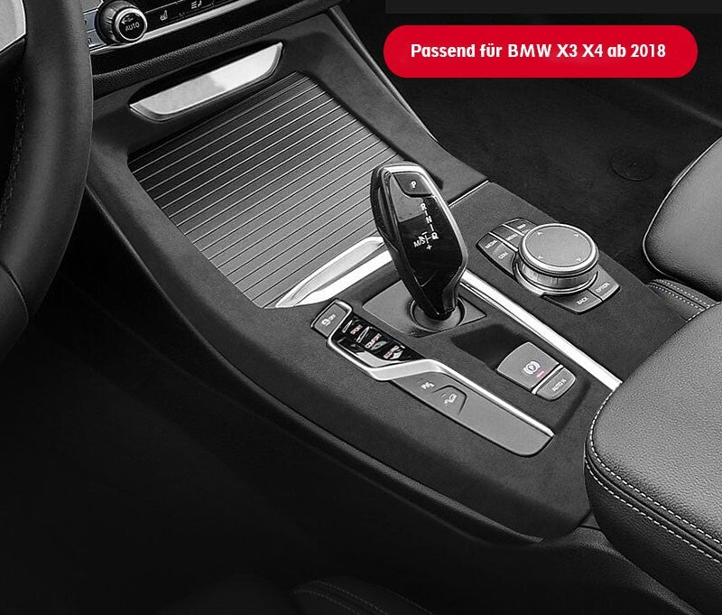 Passend für BMW X3 G01 X4 G02 Mittelkonsole Wildleder Blende Rahmen Zierblende