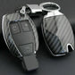 Passend für Mercedes C W205 W212 GLC X253 W204 Carbon Schlüssel Cover Hülle