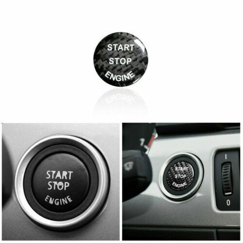 Passend für BMW 3 X1 X3 X4 X5 Start Stop Abdeckung Carbon