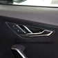 Passend für Audi Q2 2018-21 Türgriff Blende Abdeckung Rahmen Carbon