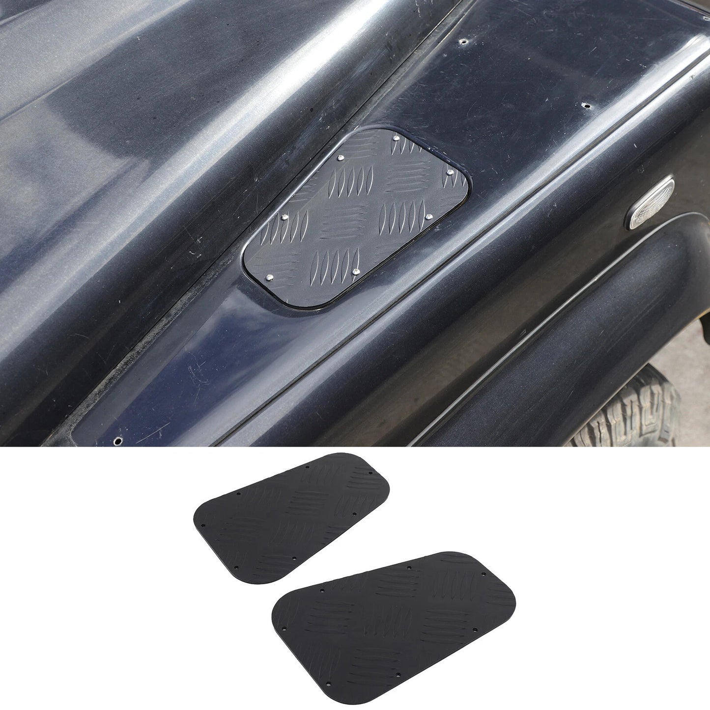 Passend für Land Rover Defender 90/110 2004-2018 Lueftung Blende