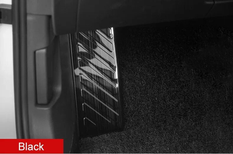 Passend für VW Golf 8 2021 Fußablage Blende Zierblende Abdeckung Schwarz