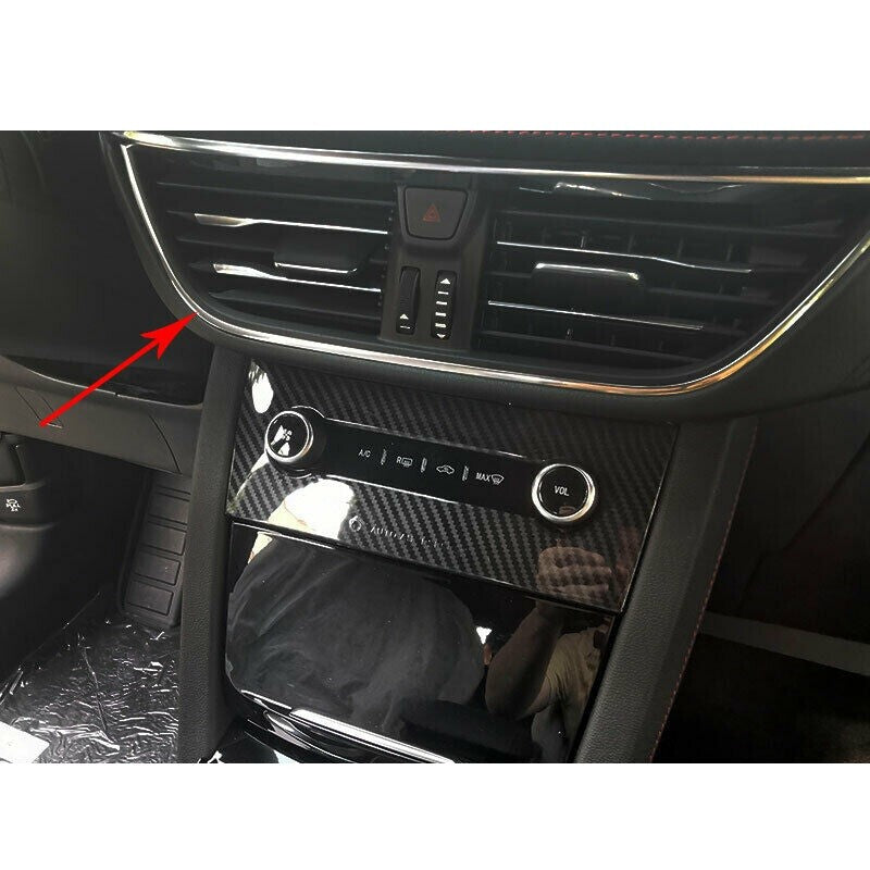 Passend für Ford Escape Kuga Lüftung Blenden Abdeckung Rahmen Carbon