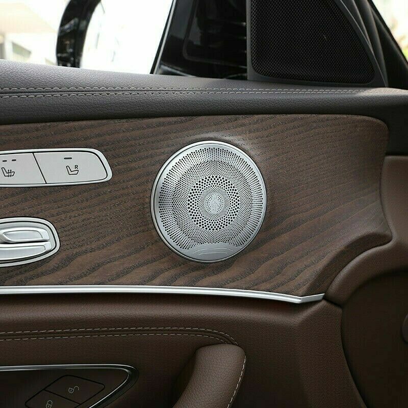 Passend für Mercedes C E Klasse Lautsprecher Blenden Rahmen Zierblende Abdeckung