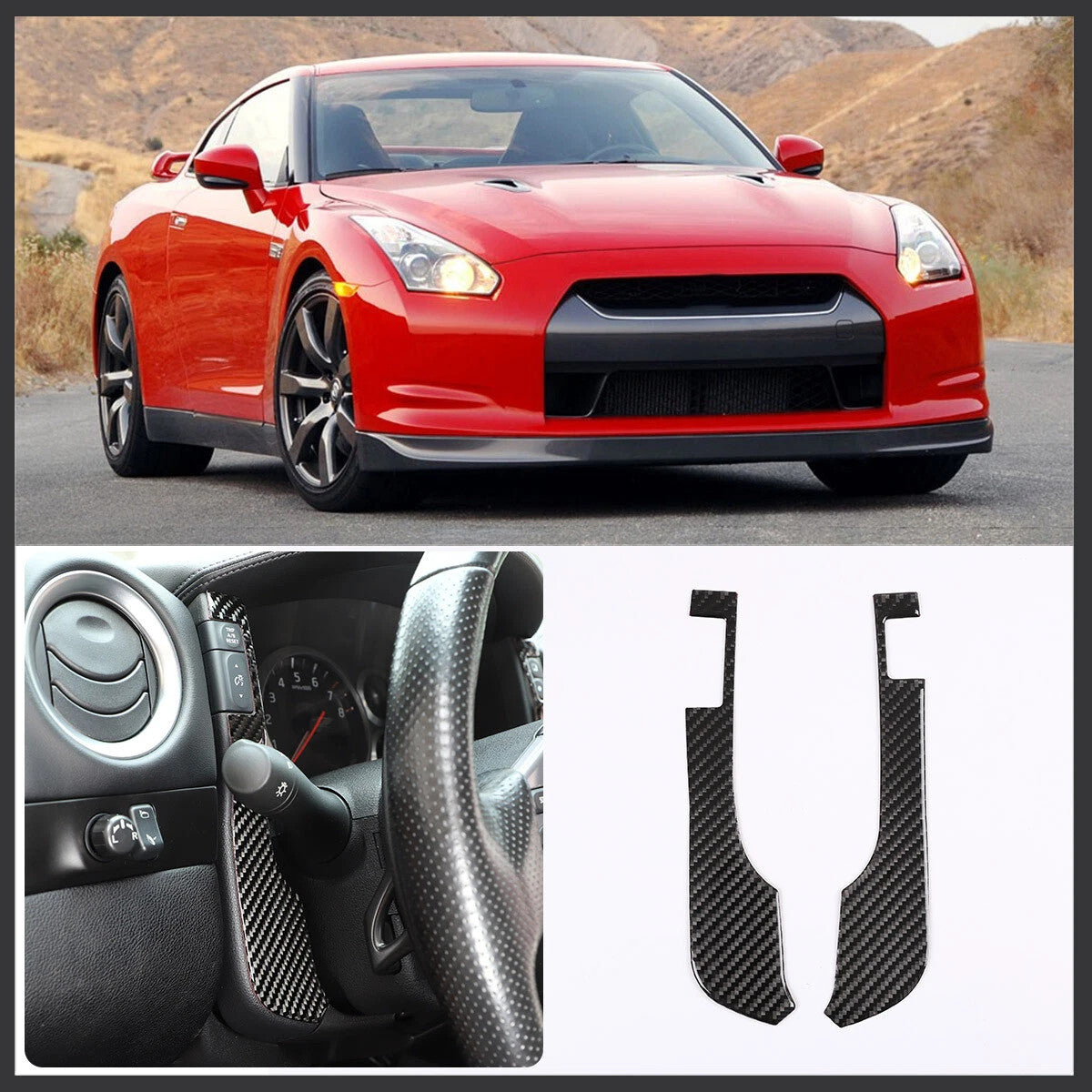 Passend für Nissan Gtr R35 2008-2016 Armaturenbrett Blende