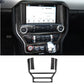 Passend für Ford Mustang ab 2015 Mittelkonsole Radio Media Carbon Blende Rahmen