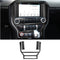 Passend für Ford Mustang ab 2015 Mittelkonsole Radio Media Carbon Blende Rahmen