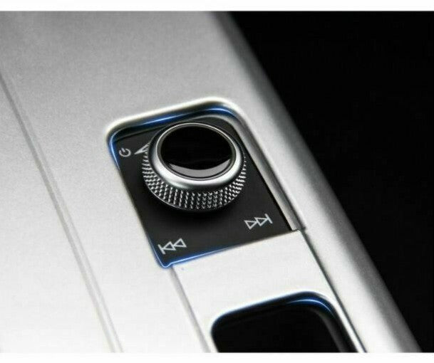 Passend für Schalttafel Mittelkonsole Blende Rahmen Abdeckung Silber Passend Für Audi Q5 SQ5