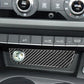 Passend für Audi A4 B9 A5 17-19 Zigarettenanzünder Rahmen Blende Carbon
