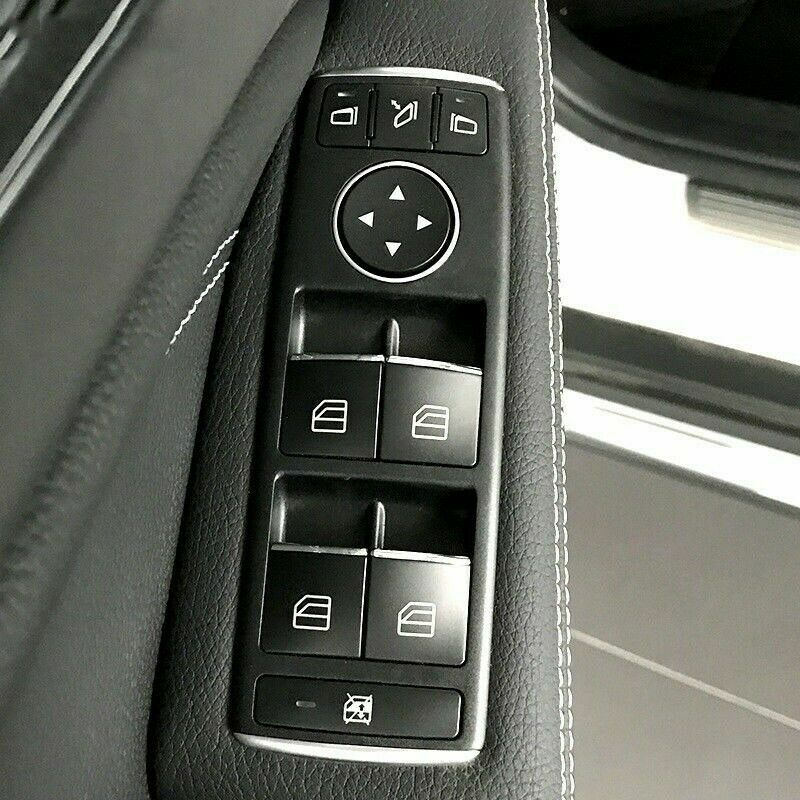 Passend für Mercedes C E GLK Fensterheber Blenden Rahmen Zierblenden Abdeckung