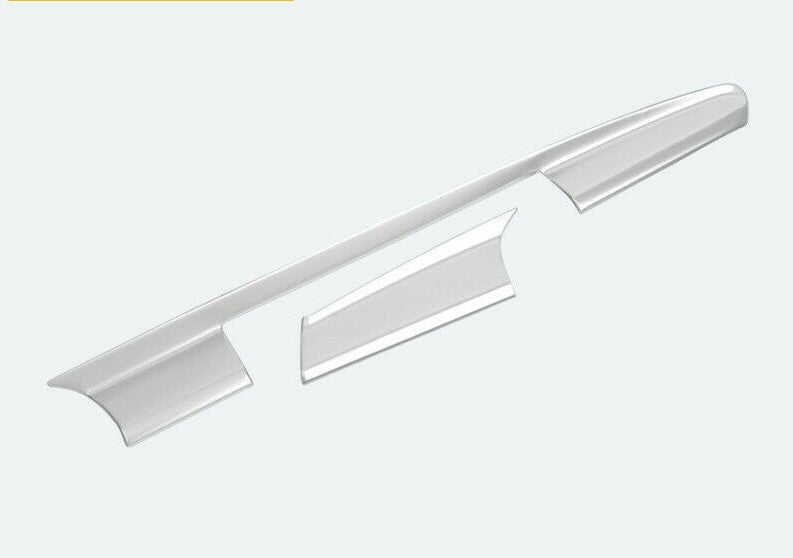 Passend für Audi A6 C7 A7 2012-2018 Radio Navi Zierrahmen Blenden Set Edelstahl