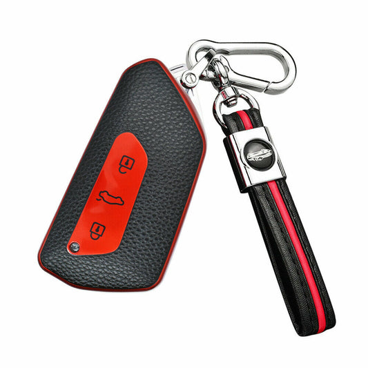 Passend für VW Golf 8 für Seat Leon Schlüsselcover Schlüssel Abdeckung Hülle