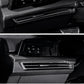Passend für VW Golf 8 Armaturenbrett Blenden Carbon Mittelkonsole