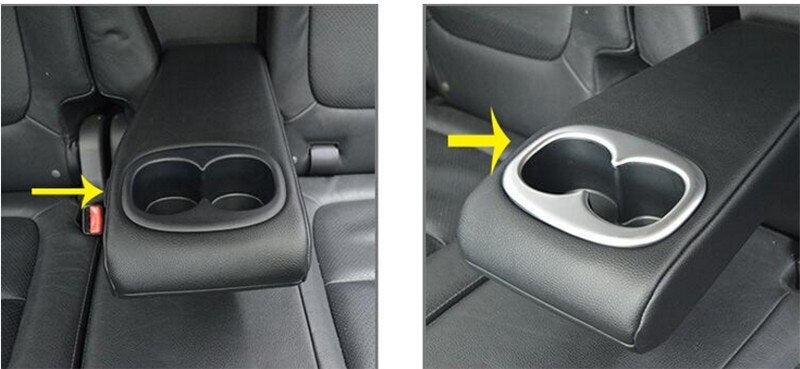 Passend für MITSUBISHI Outlander Becherhalter Blenden Abdeckung Tuning
